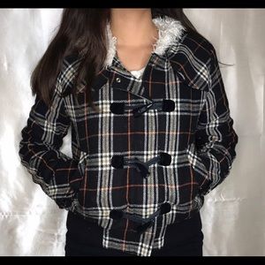 Juicy Couture Plaid Winter Jacket